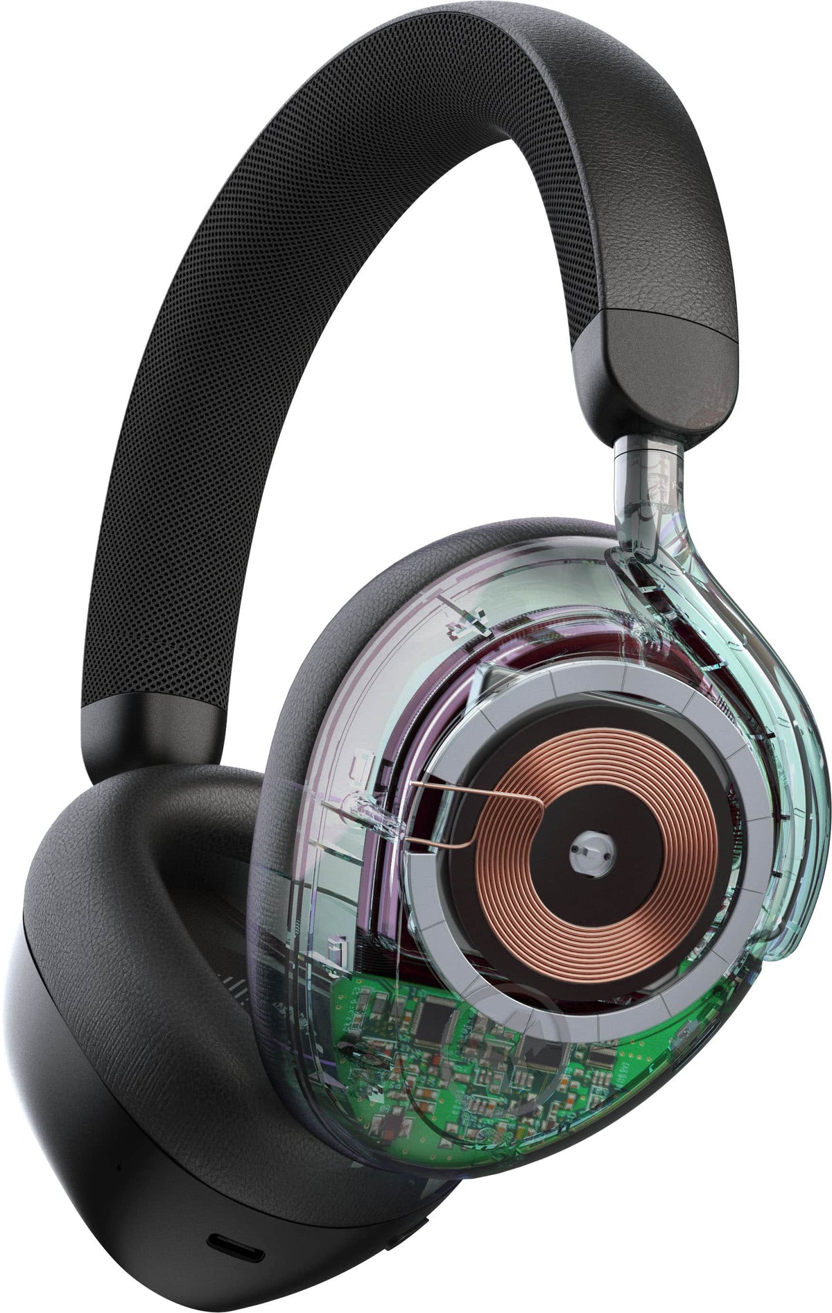 JLab - Epic Lux Lab Edition ANC Wireless Headphones – Hi-Res Compatible, Spatial Audio w/ Head Tracking & 90+ Hour Battery Life - Black