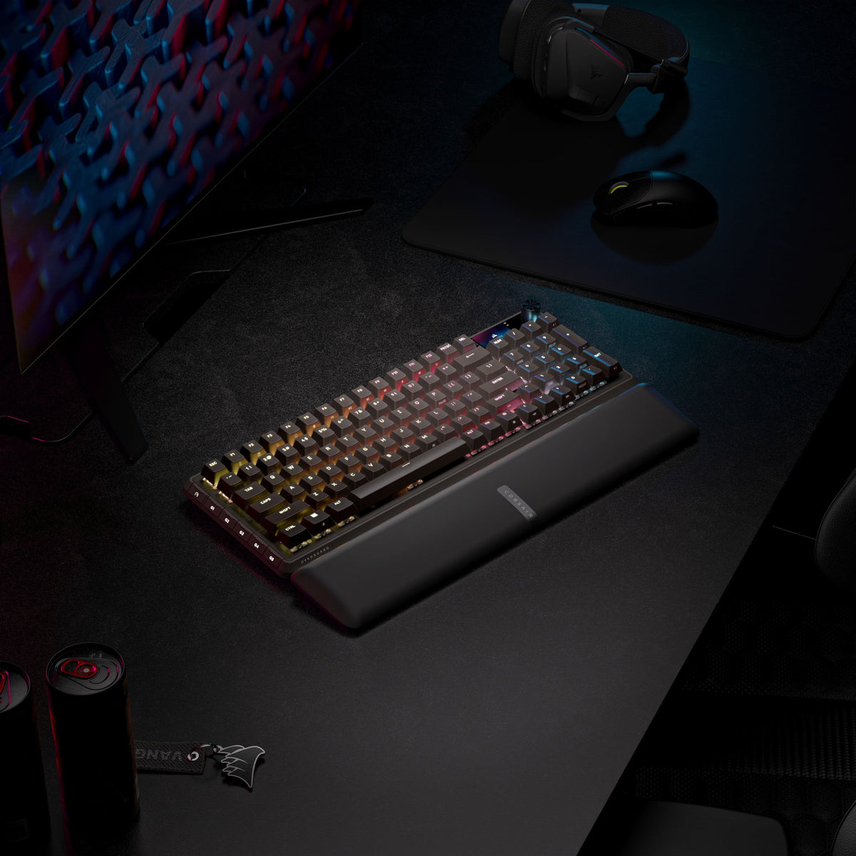 CORSAIR - VANGUARD 96 WIRELESS Mechanical Gaming Keyboard for PC - Black