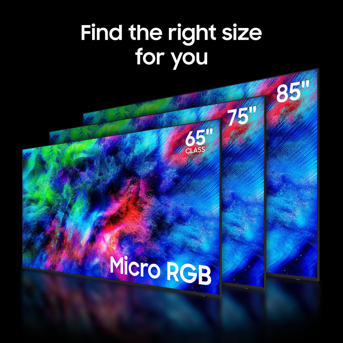 Samsung - 85" Class R95H Series Micro RGB 4K Glare-Free TV with SamsungVisionAI (2026)