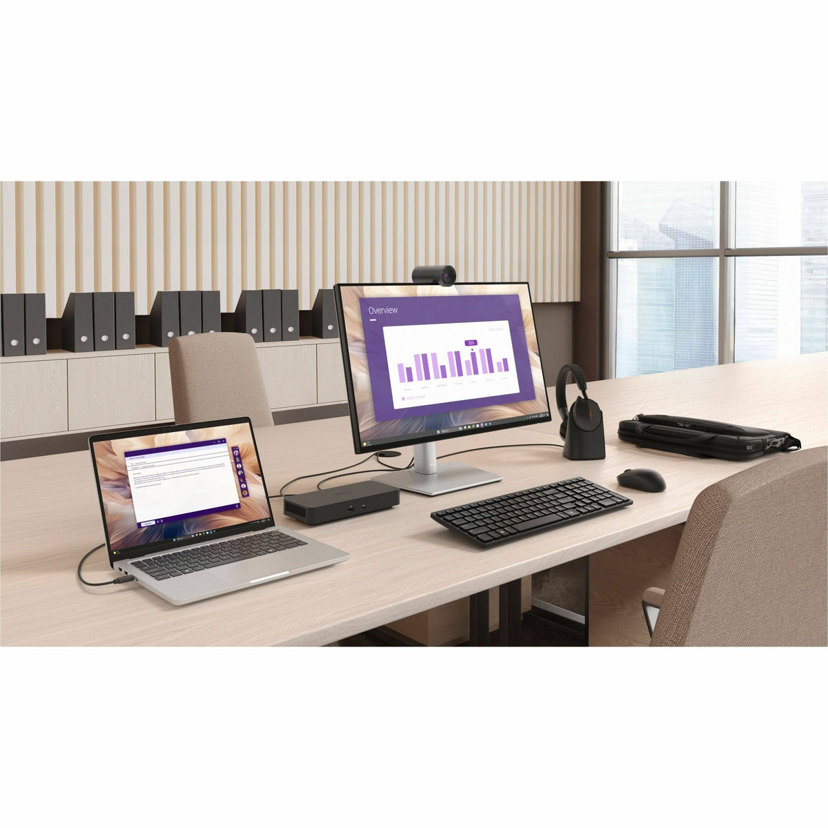 Dell - Pro 14 Plus PB14250 14" Copilot+ PC Laptop Intel Core Ultra 5 236V vPro Technology 16GB 512GB SSD - Silver