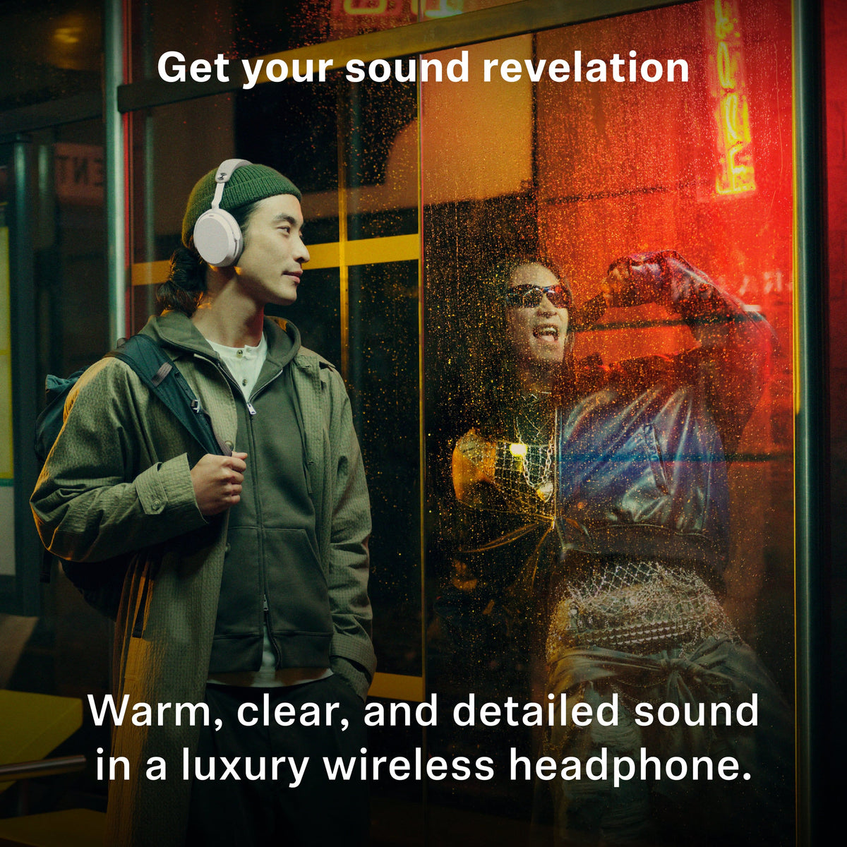 Sennheiser - MOMENTUM 5 Bluetooth Wireless Adaptive Noise-Canceling Over-The-Ear Headphones - Lavender