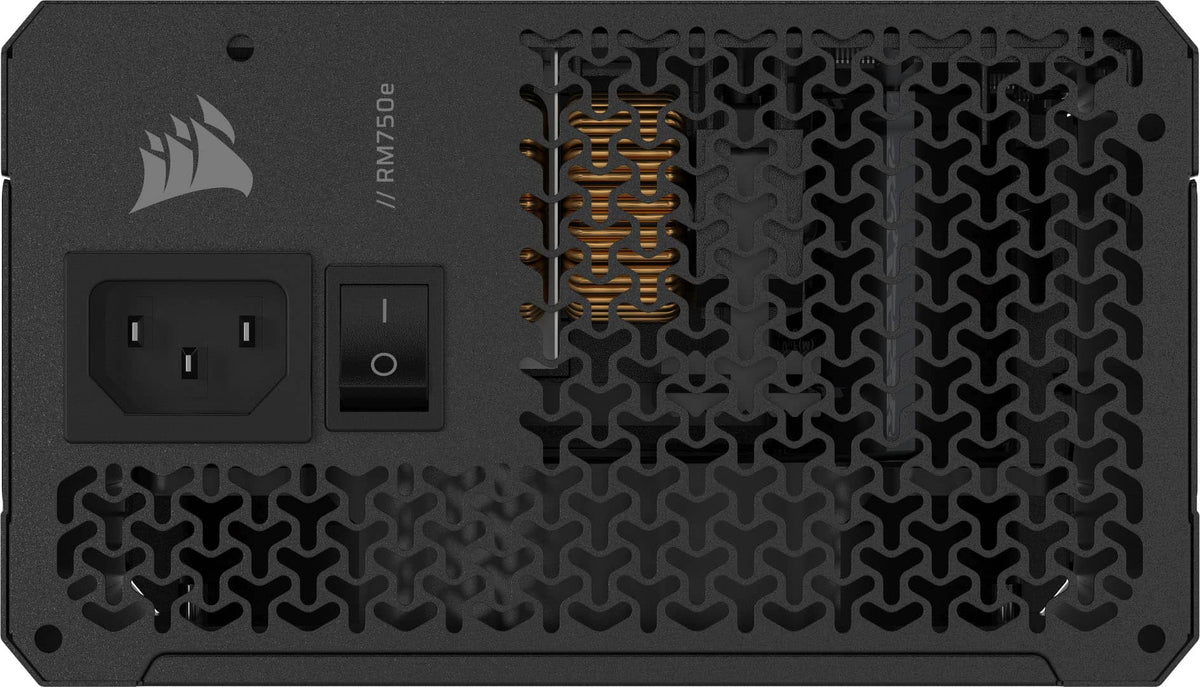 CORSAIR - RMe Series RM750e 80 PLUS Gold Fully Modular Low-Noise ATX 3.1 and PCIE 5.1 Power Supply - Black