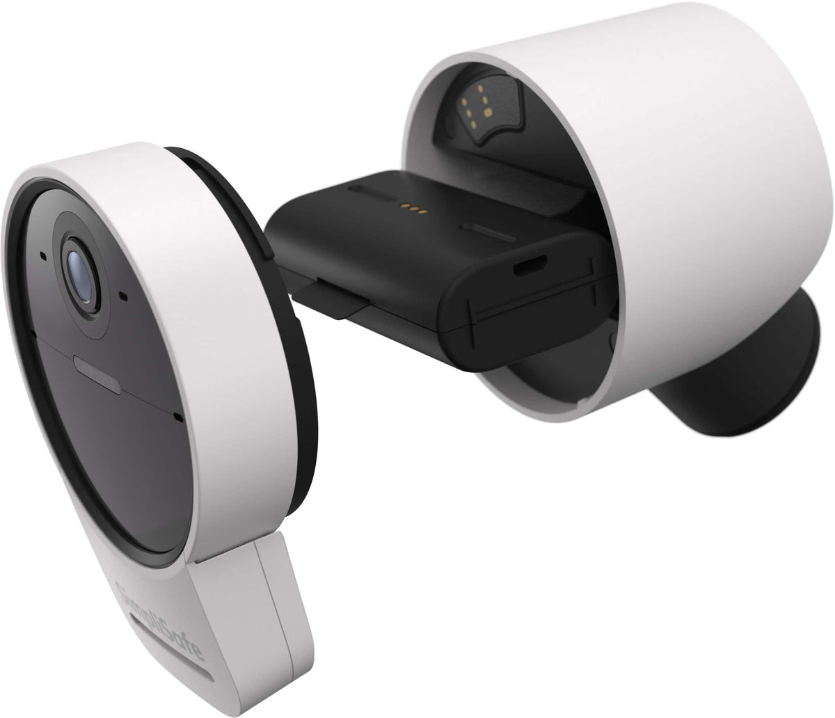 SimpliSafe - Outdoor Camera Series 2 - White