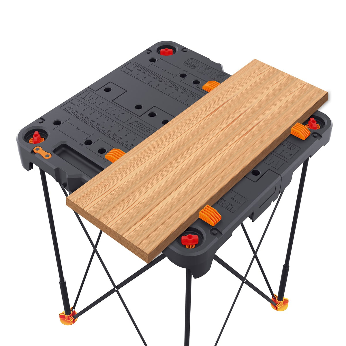 WORX - Sidekick Portable Work Table - Black