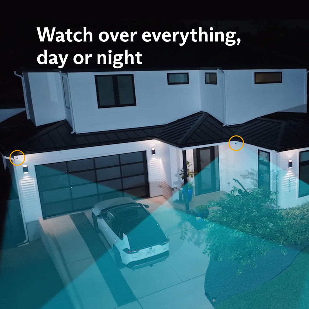 SimpliSafe - Outdoor Camera Series 2 - White