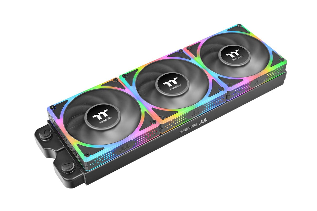 Thermaltake - Toughfan EX 120 ARGB Sync MagForce 2.0 3-Pack Fan - Black