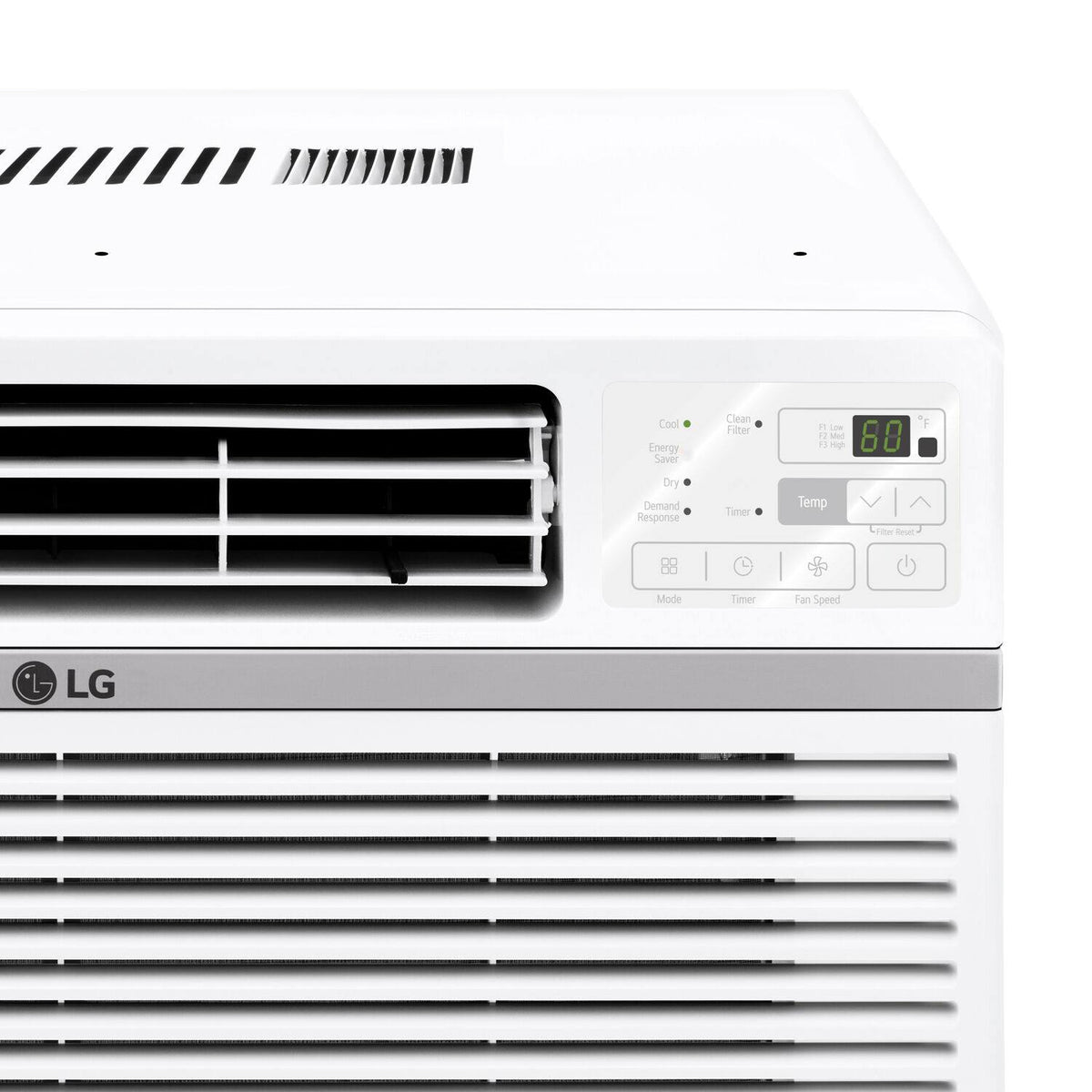 LG - 350 Sq. Ft. 8,000 BTU Window Air Conditioner - White