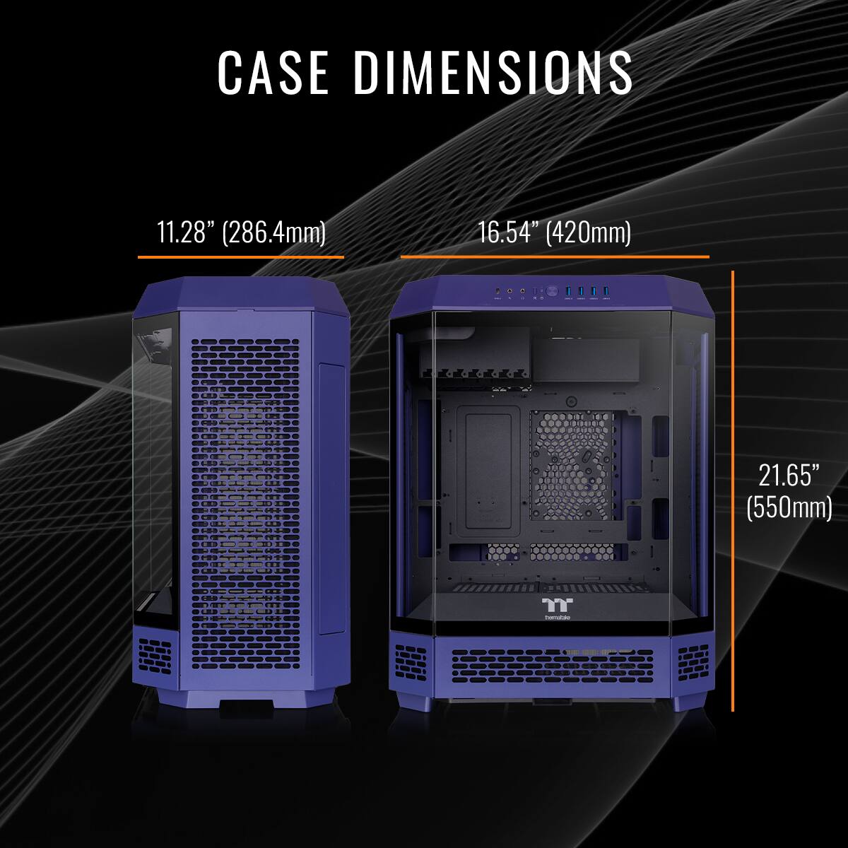 Thermaltake - LCGS Reactor 9880F Gaming Desktop AMD Ryzen 7 9800X3D 2025, 32GB DDR5 Memory, NVIDIA GeForce RTX 5080, 2TB NVMe M.2 - Purple