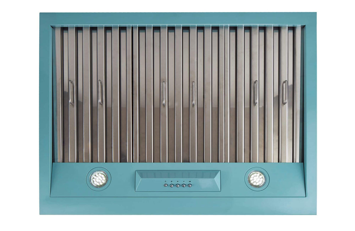 Unique Appliances - 30 inches - Externally Vented - Under cabinet Range Hood - Ocean Mist Turquoise