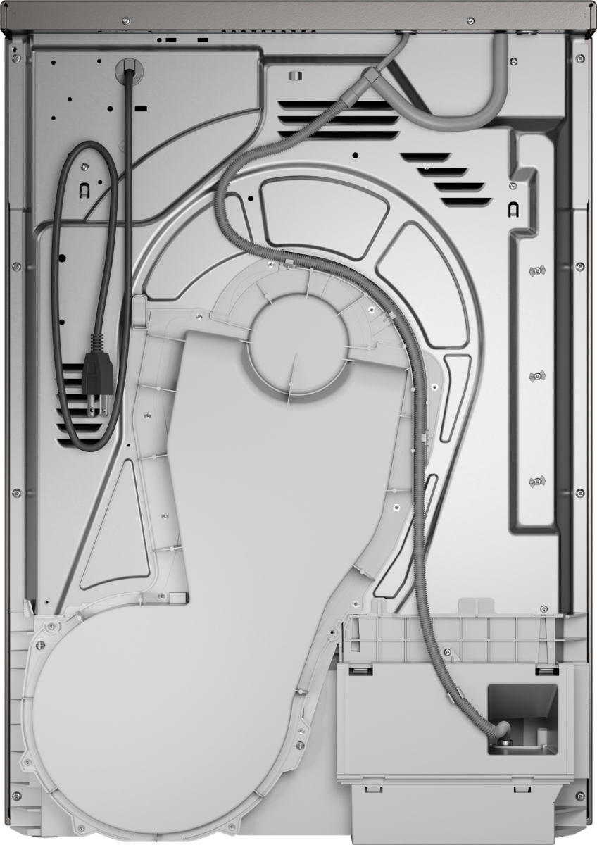 Asko - 4.2 cu. ft. Stackable Electric Vented Dryer - Butterfly Drying System, Soft Drum Technology, 12 Programs – - White