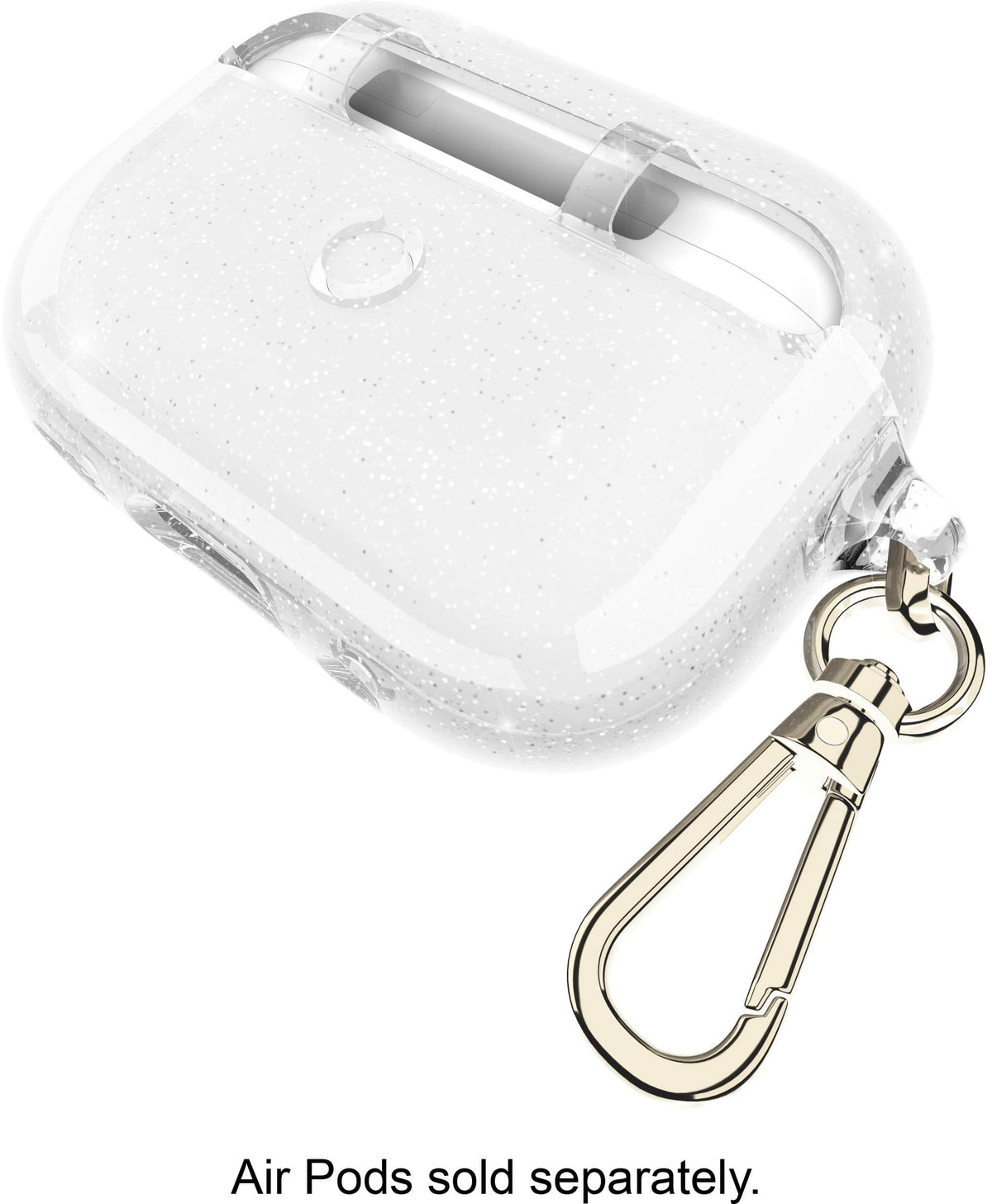 kate spade new york - Protective Case for Apple Airpods 4th Generation - That Sparkle Silver