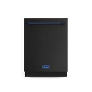 Gordon Ramsay Series by THOR Kitchen 24 Inch Dishwasher with Navy Blue Hardware - Black