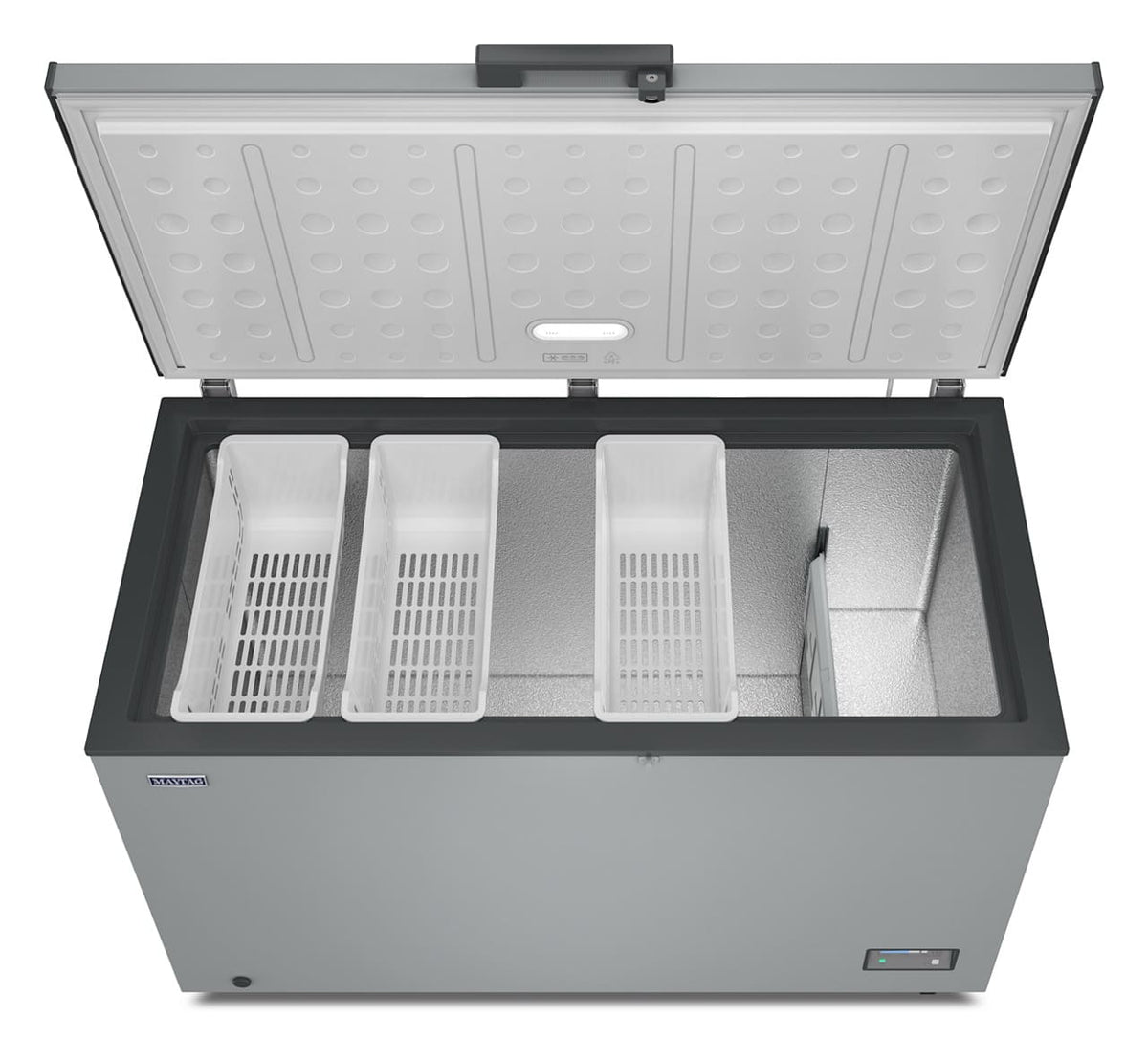 Maytag - Maytag® 16 Cu. Ft. Garage Ready Chest Freezer with Freezer-to-Fridge Convertibility - Gray