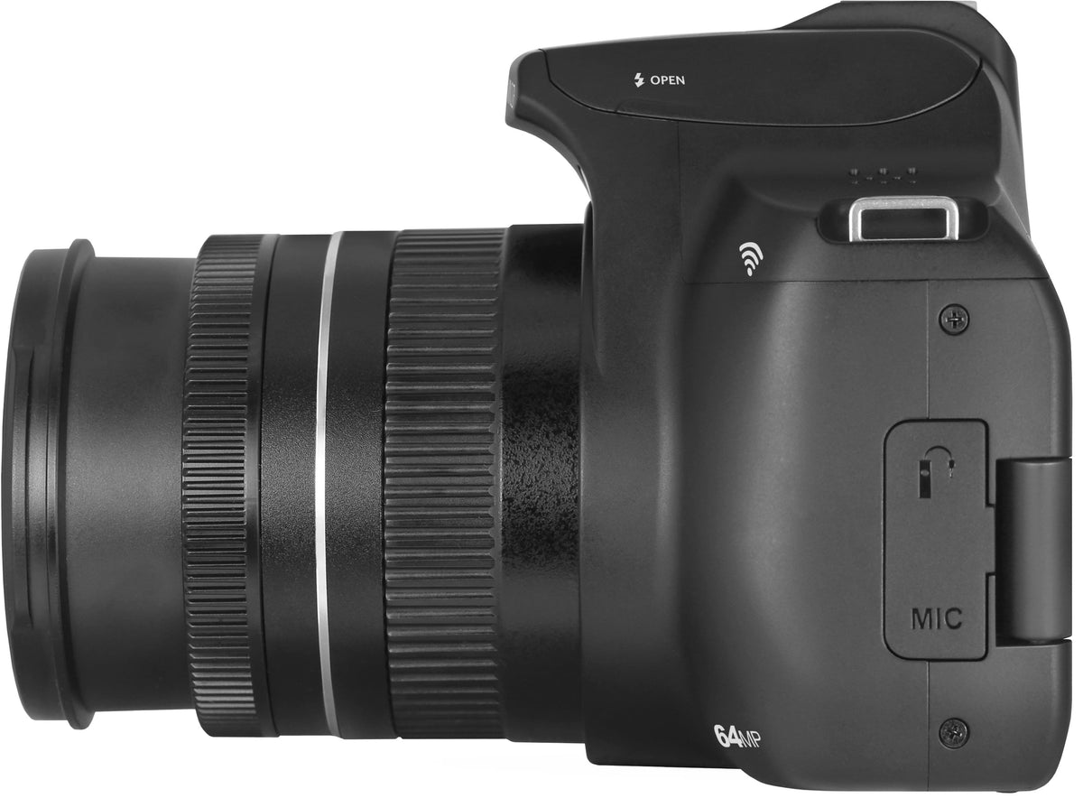 Minolta - MNB10Z 64.0 Megapixel 4K Bridge Camera with 10x Optical Zoom Lens - Black