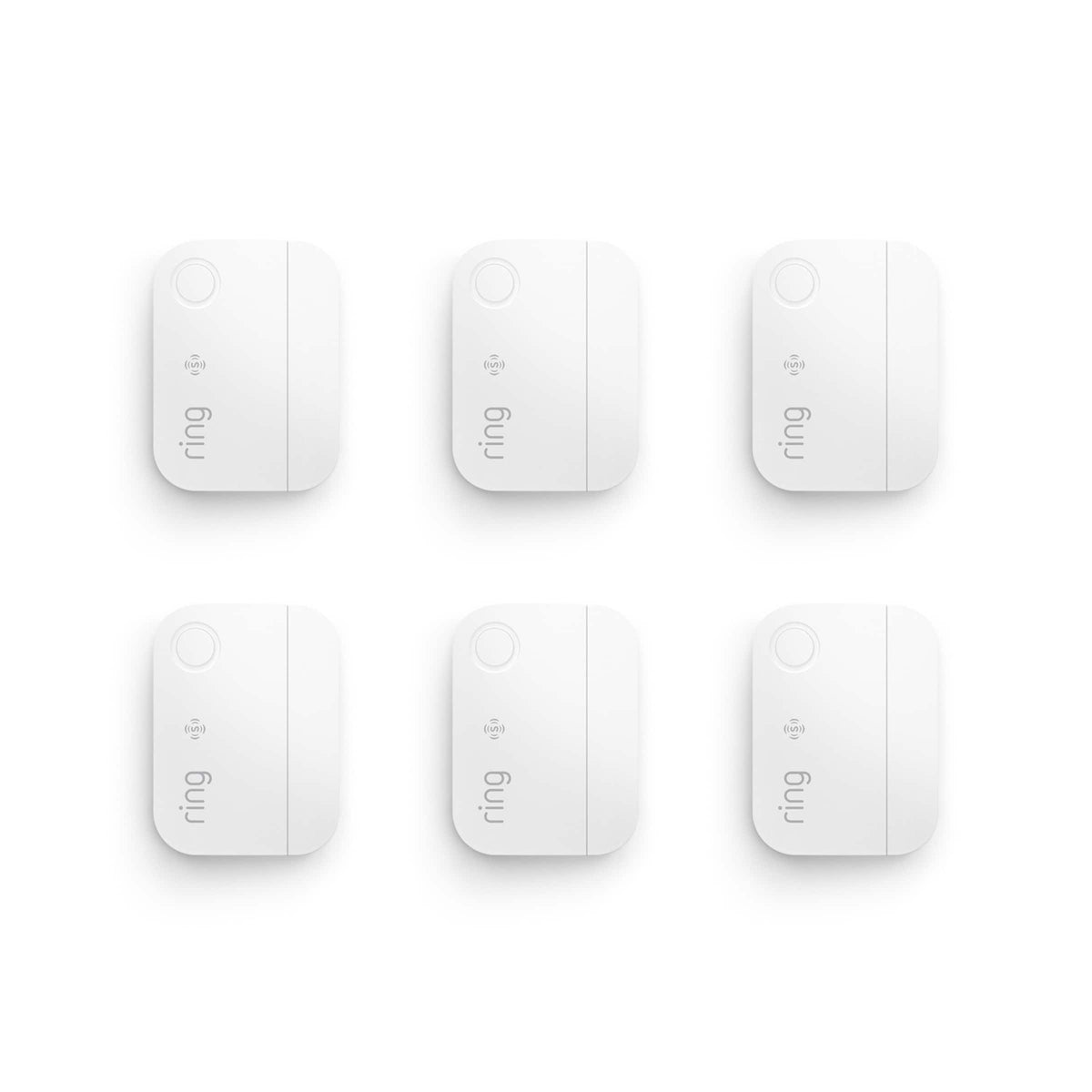 Ring - Window-Door Sensor Instant notifications on Amazon Sidewalk, no base station needed, Pro Monitoring sold separately 6pk - White