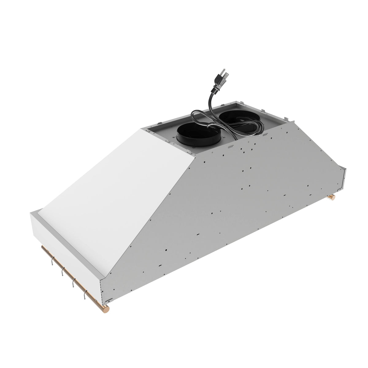 Forno Appliances - 48 inches - Externally Vented - Wall Range Hood - White