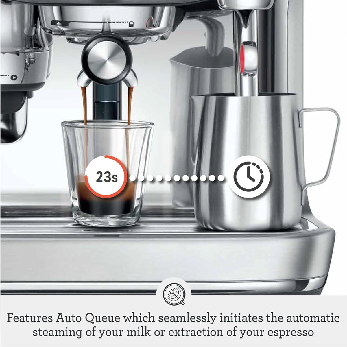 Breville - the Oracle Jet Espresso Machine - Black Truffle