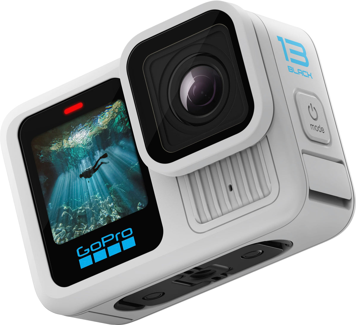 GoPro - HERO13 Black Action Camera - Limited Edition - Polar White