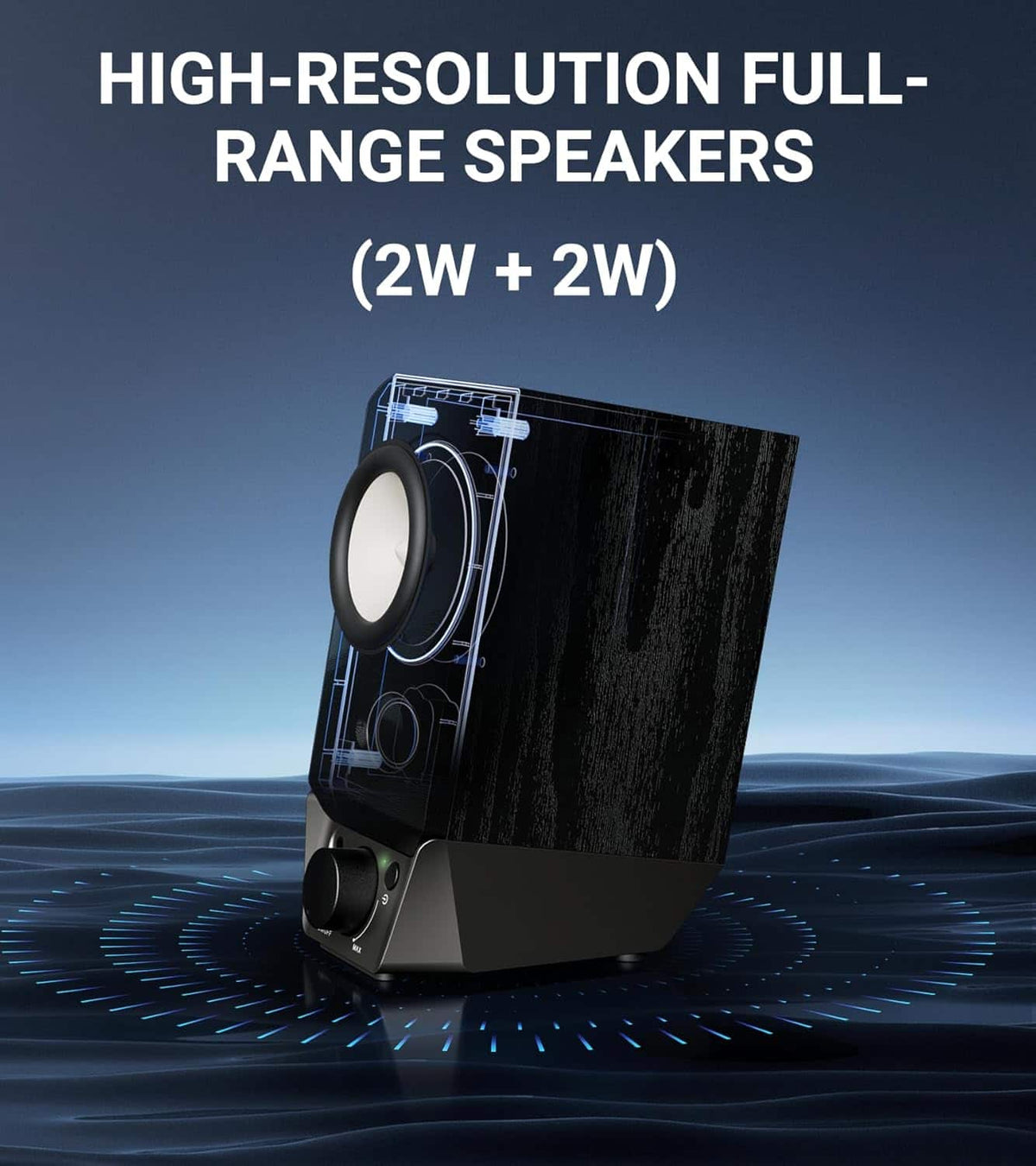 Edifier - R19BT 2.0 Bluetooth Bookshelf Speakers (Pair) - Black