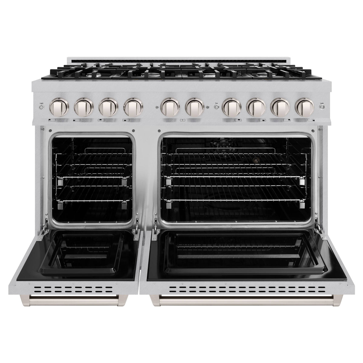 ZLINE - 48 in. Wide 8 Burner Classic Double Oven Gas Range  (CGRS-48) - Stainless Steel