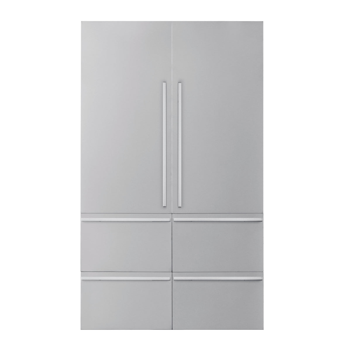 SKS - Transitional Series Panel Kit For 48-Inch French Door Refrigerator - Satin Stainless Steel
