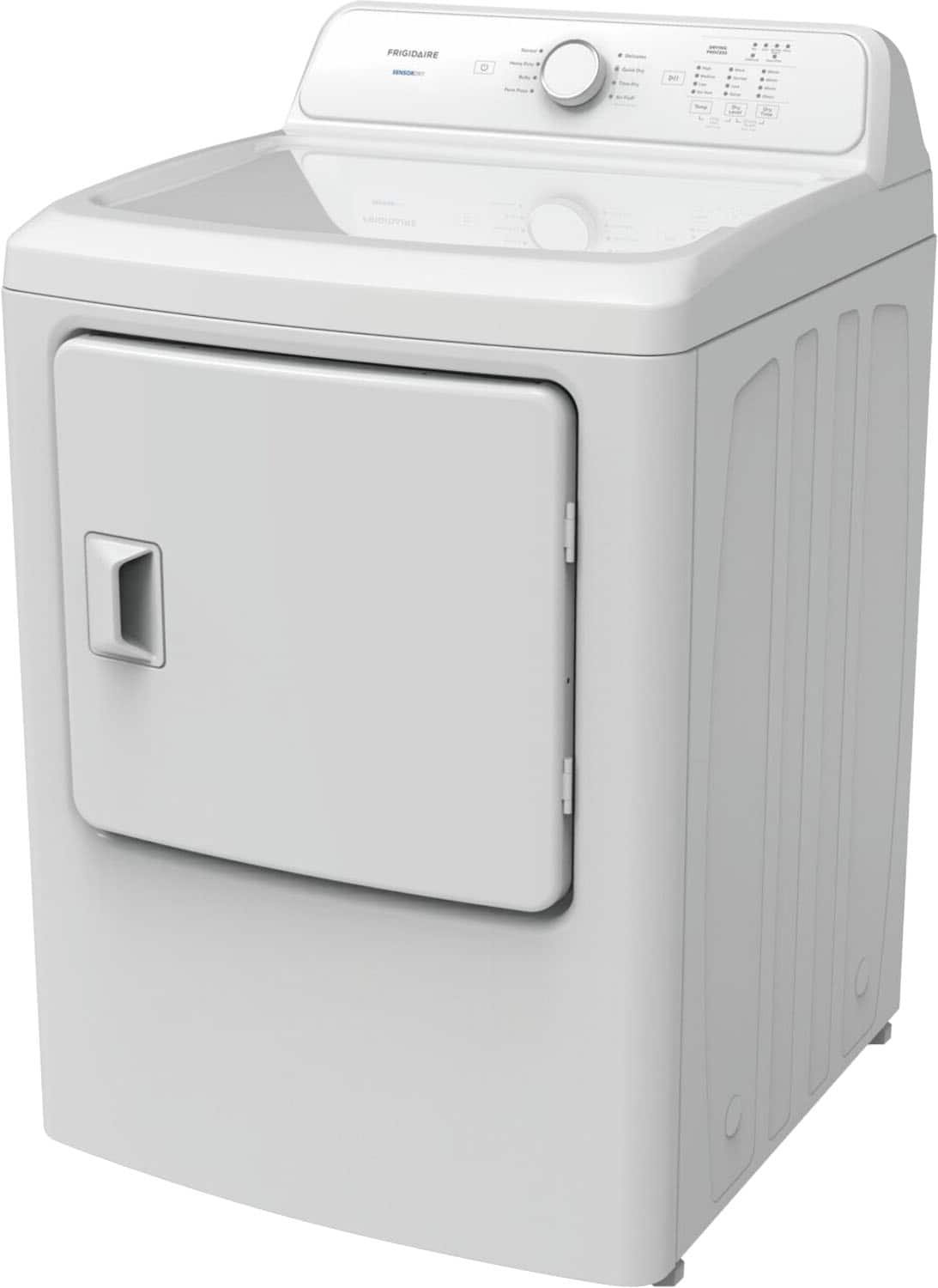 Frigidaire - 7 Cu. Ft. Gas Dryer with 8 Dry Cycles - White