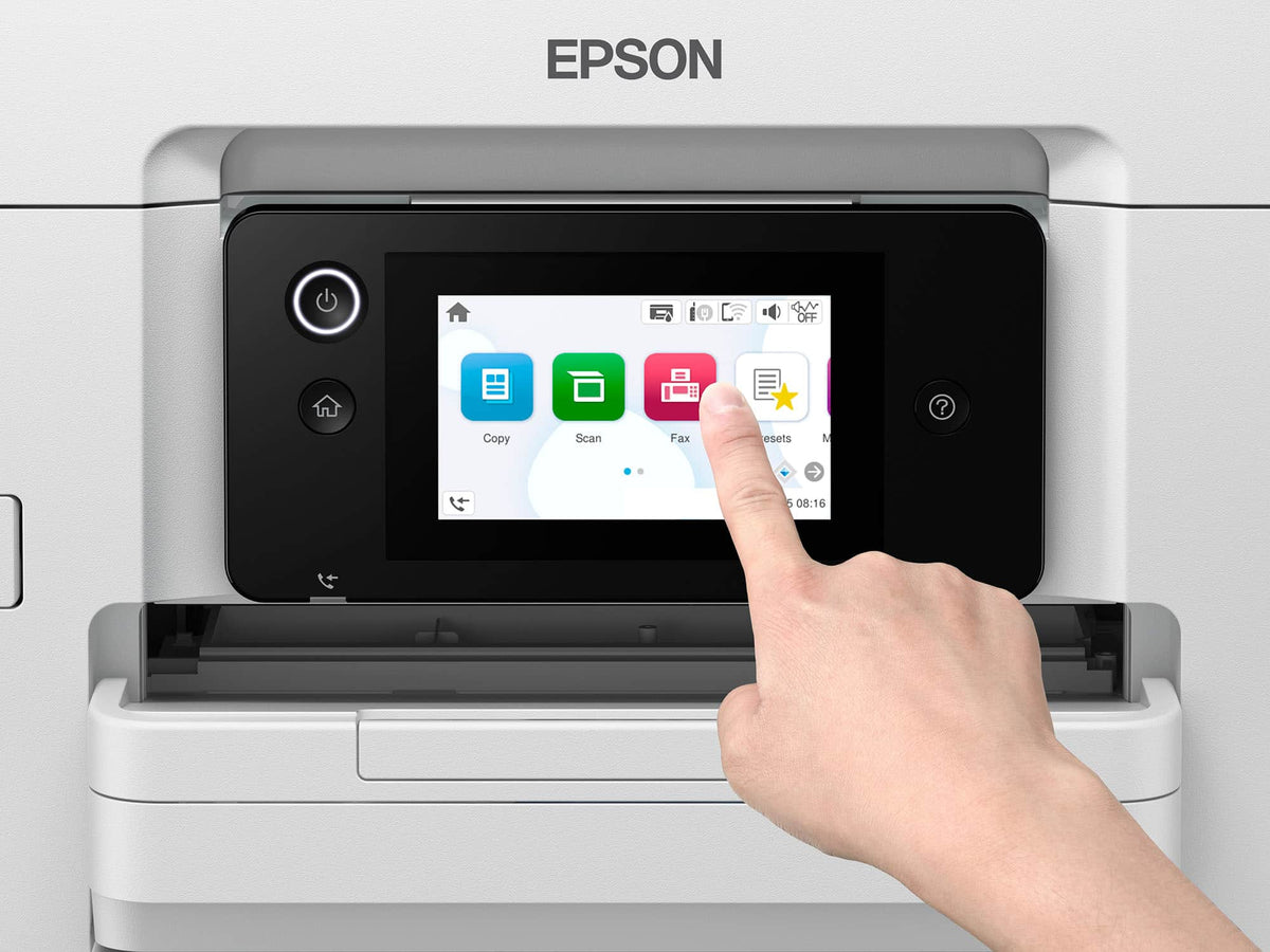 Epson - WorkForce Pro WF-4930 Wireless All-in-One Inkjet Printer - White