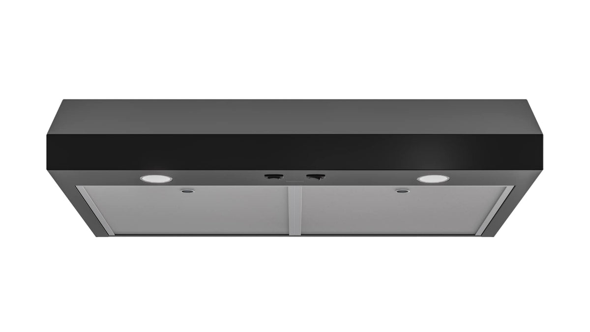 Broan - 42 inches - Convertible - Under cabinet Range Hood - Black
