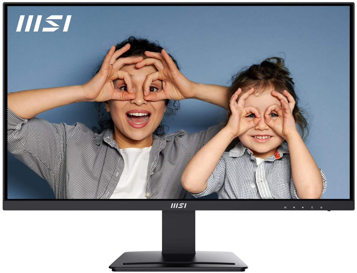 MSI - PRO MP273U 27" UHD 60Hz 4ms Adaptive Sync Monitor with HDR ready ,Built-in Speakers (DisplayPort, HDMI ) - Matte Black