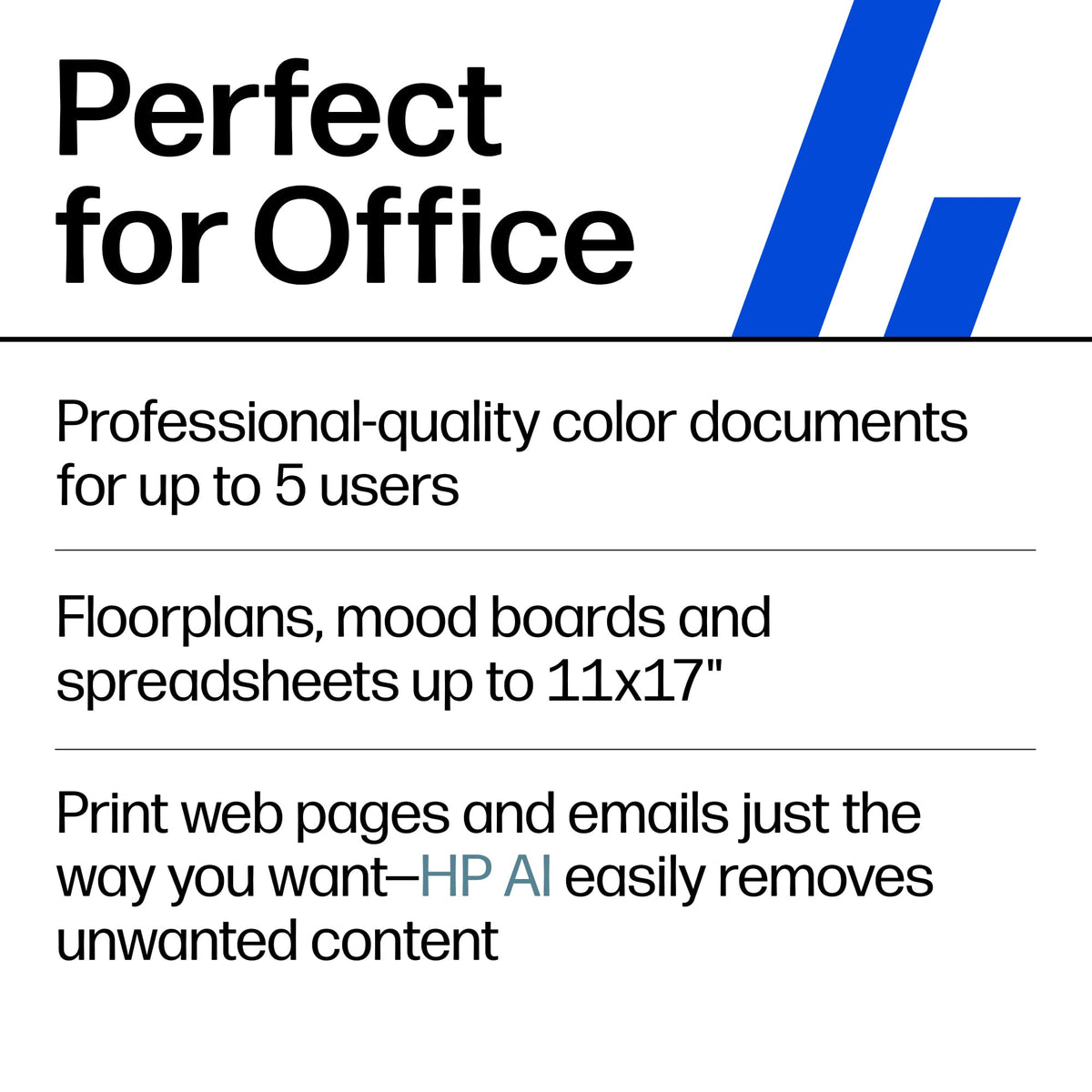 HP - OfficeJet Pro 9720 Wireless AI-Enabled Wide Format All-in-One Inkjet Printer with 3 Months of Instant Ink - White