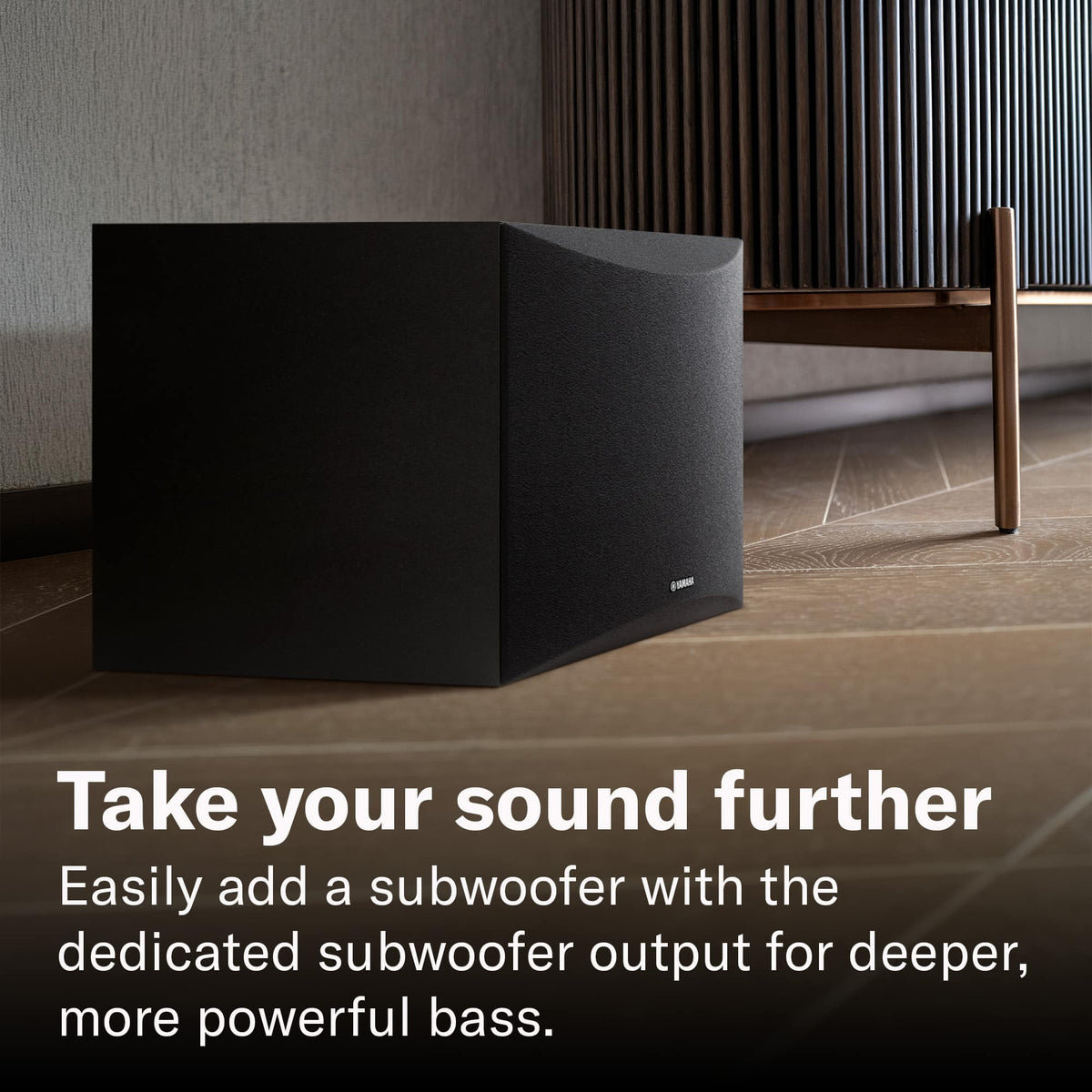 Yamaha - R200A 2-Ch. Stereo Receiver with Bluetooth, Phono Input & Subwoofer Output - Black