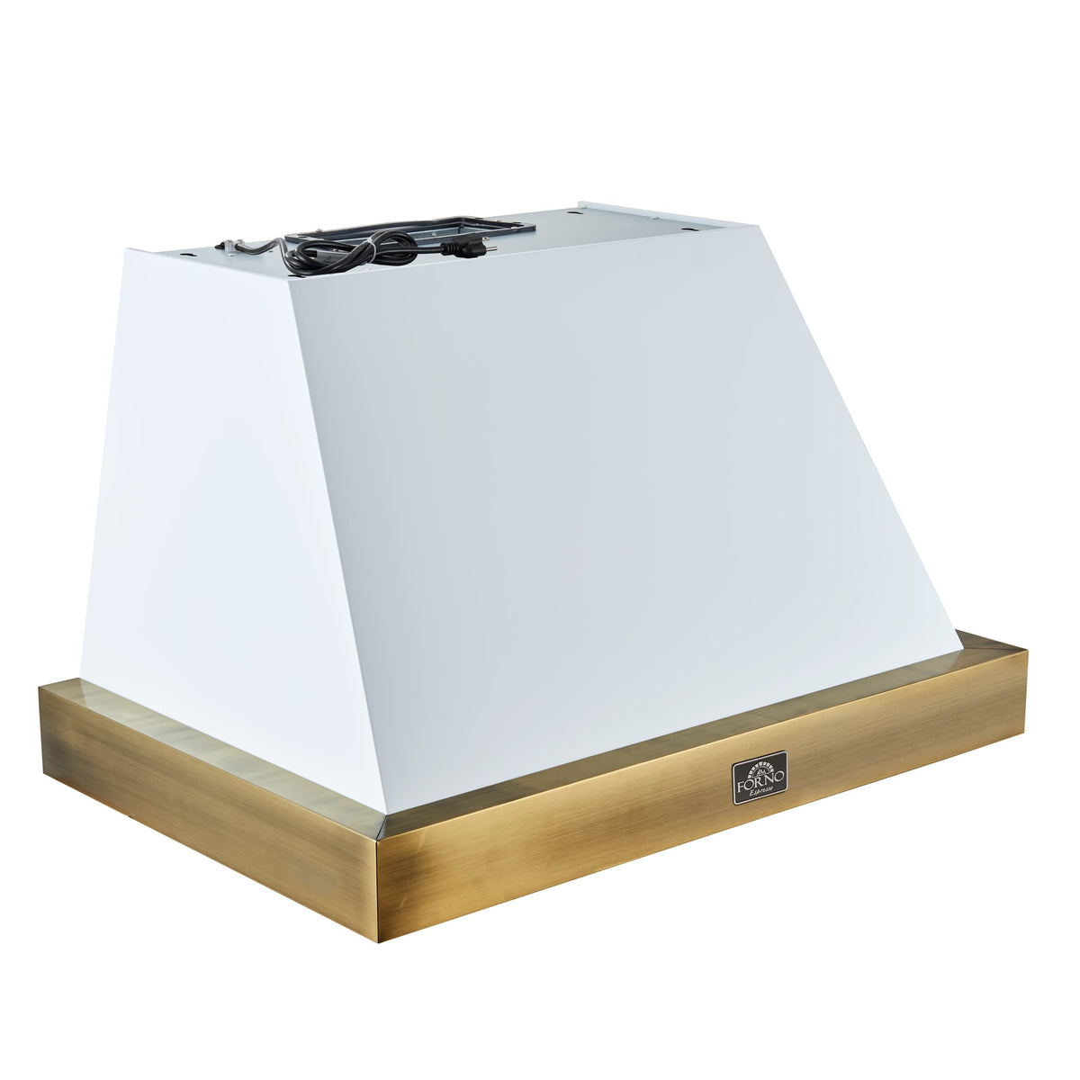 Forno Appliances - 36 inches - Externally Vented - Wall Range Hood - White