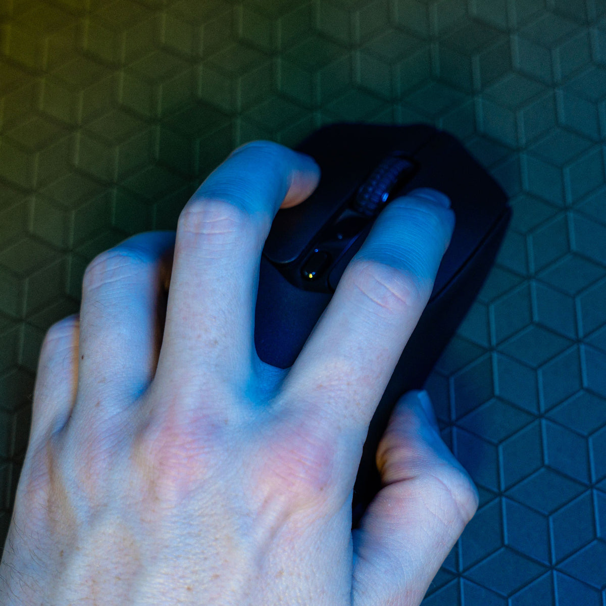 JLab - Nightfall Wireless Gaming Mouse - Wireless - Black