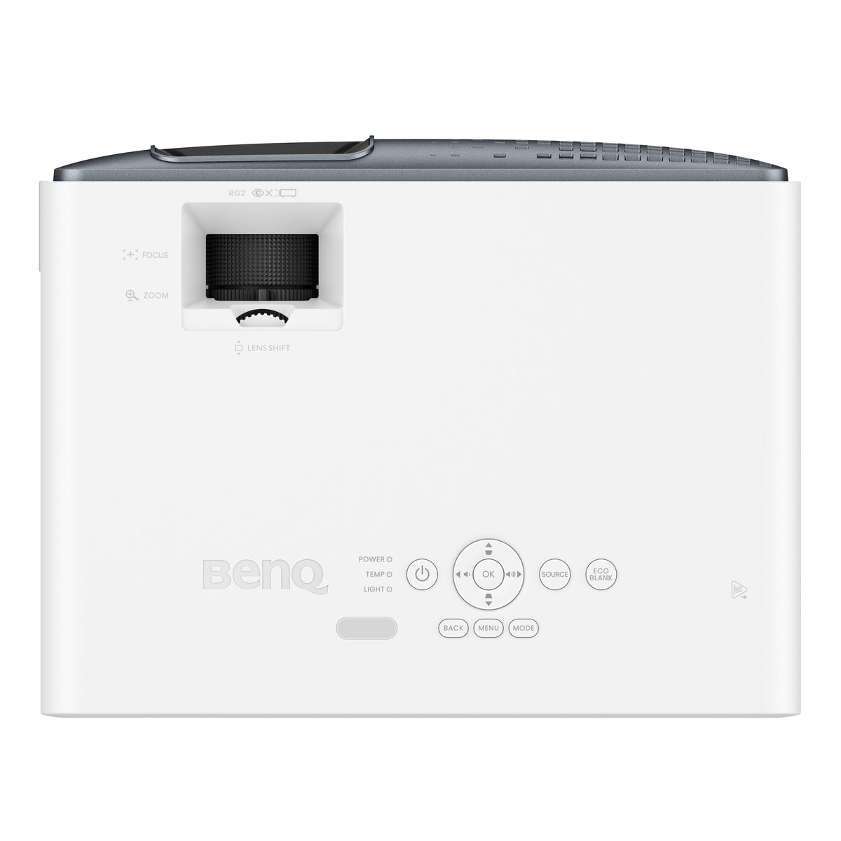 BenQ - TK710 4K HDR Laser Home Entertainment Projector, 3200 lumens - White