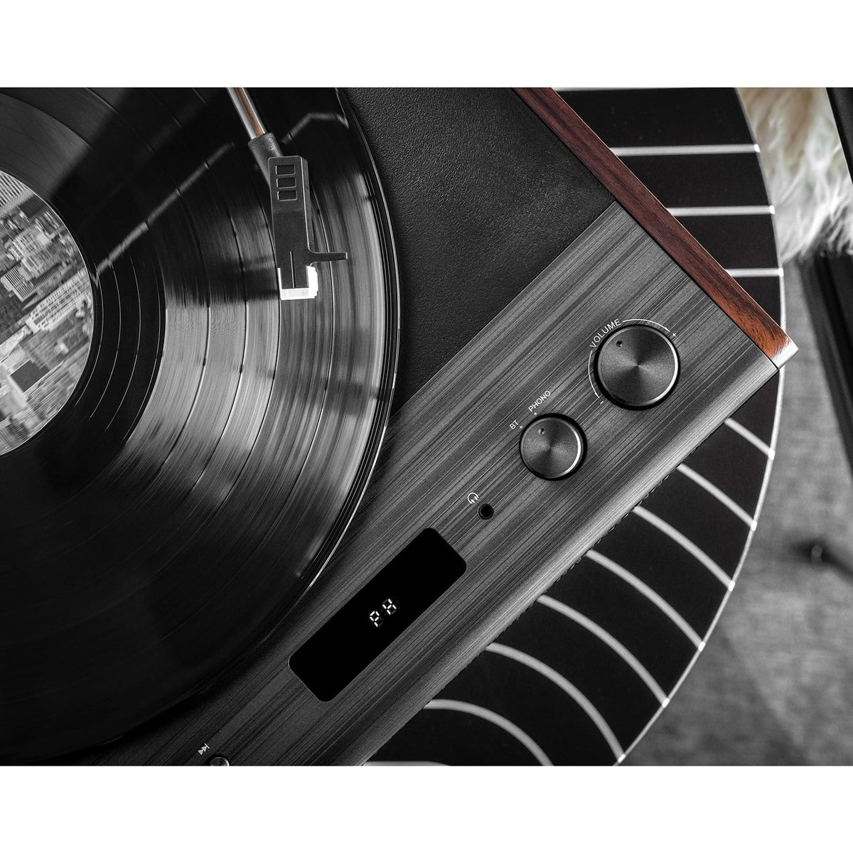 Victrola - Eastwood Signature Hybrid Record Player - Espresso
