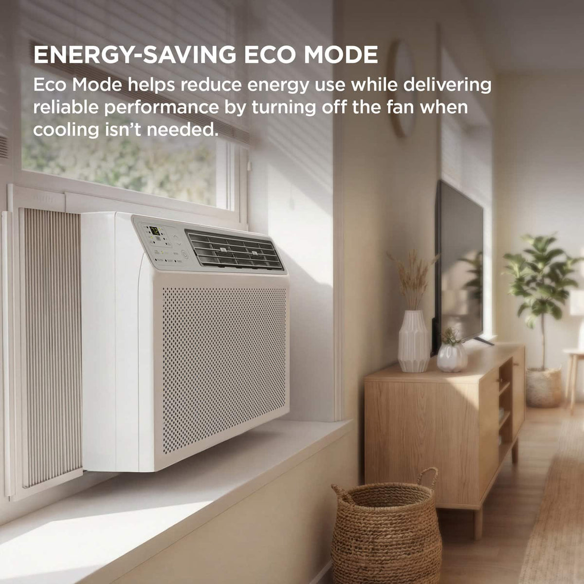 TCL - 450 Sq. Ft. 10,000 BTU Smart Window Air Conditioner - White