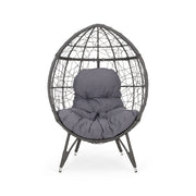 Cosmos - Round Hammered Iron Teardrop Chair