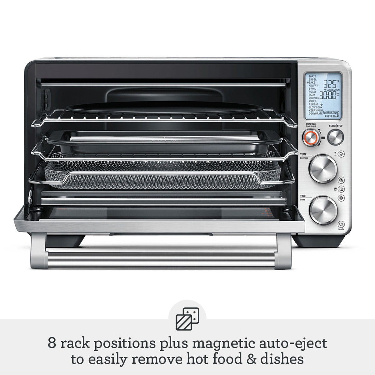 Breville - the Joule Oven Air Fryer Pro - Brushed Stainless Steel