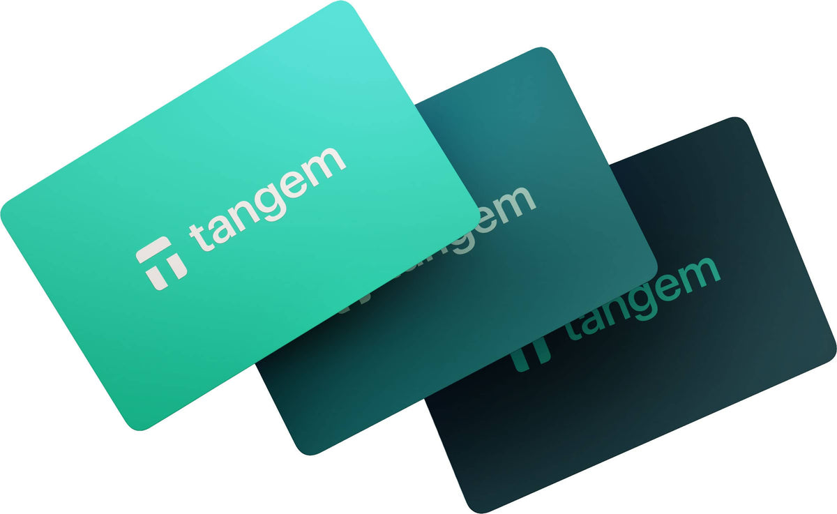 Tangem - Wallet Electra Sea - 3 pack - Green