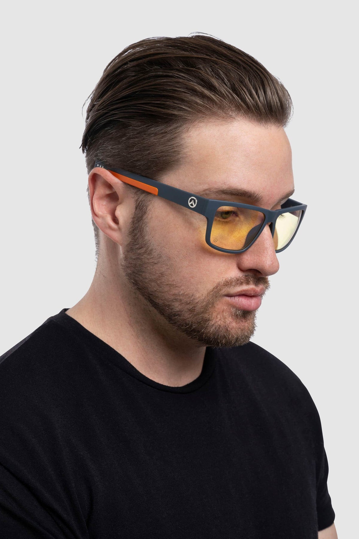 GUNNAR - Overwatch Ultimate Computer Glasses with Blue Light Reduction , Clear Lenses - Ash
