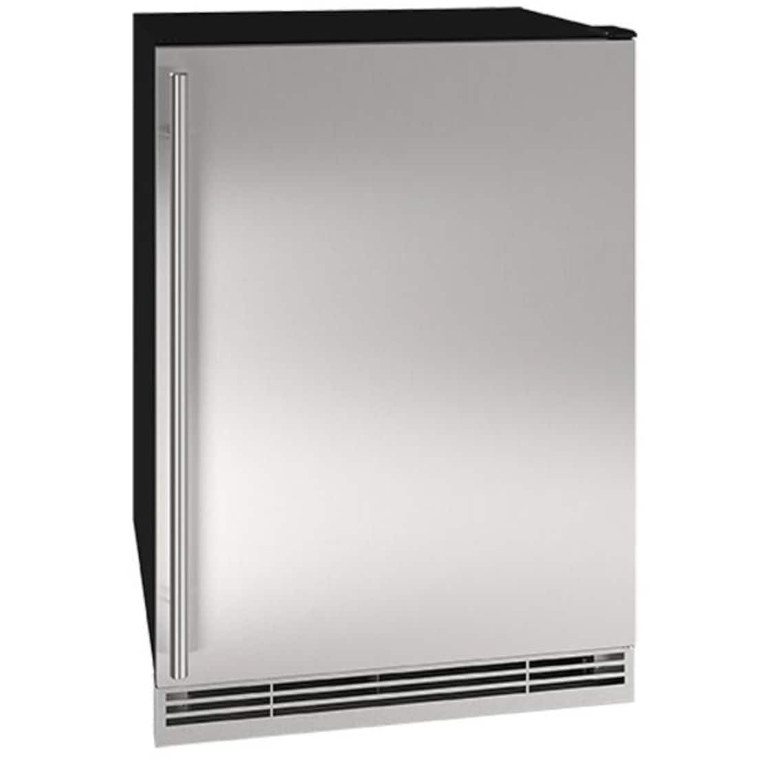 U-Line - 1 Class 4.2 Cu. Ft. Undercounter Refrigerator with Ice Maker - Stainless Steel