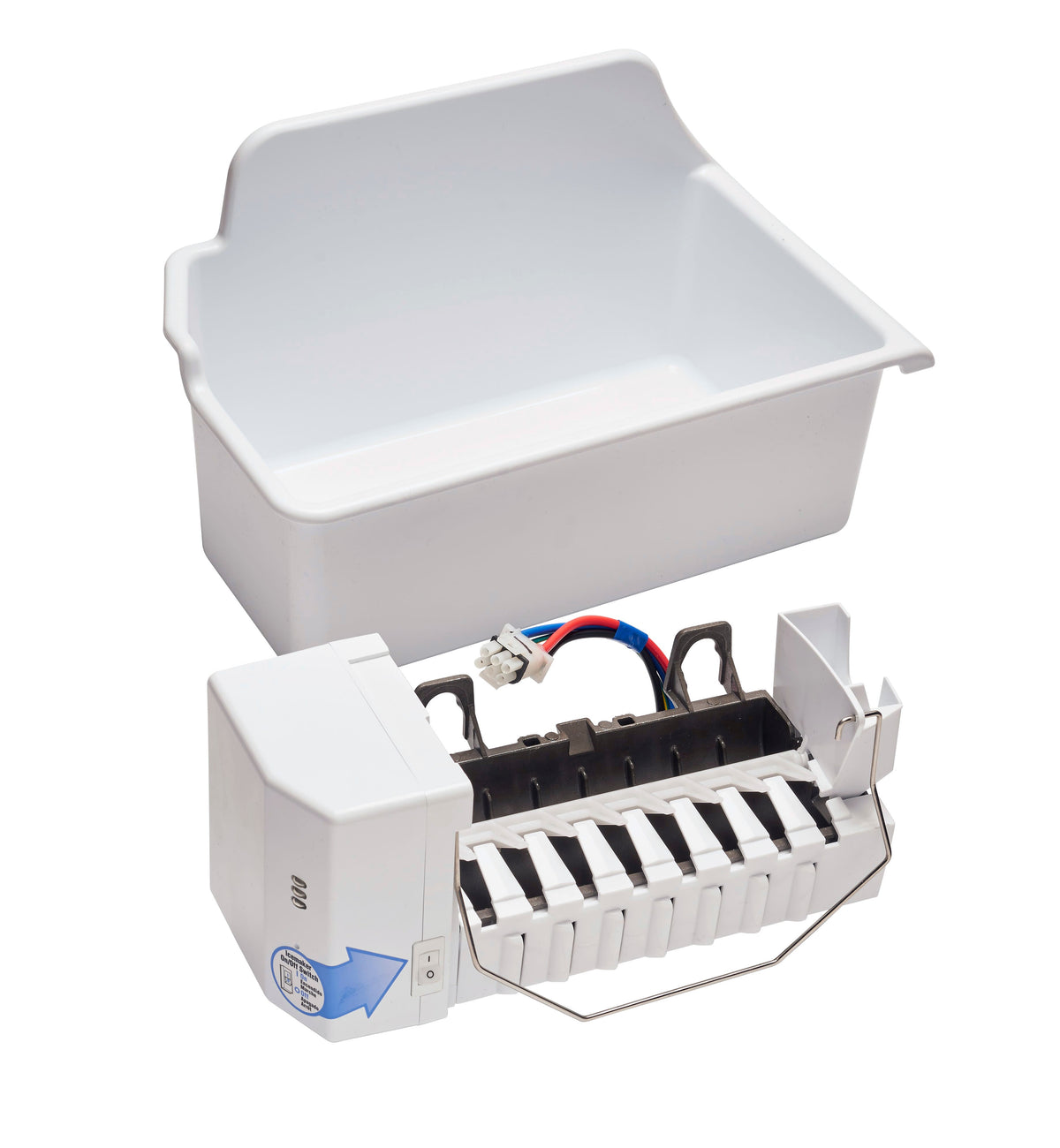 LK50C Automatic Ice Maker for select LG Top Freezer Refrigerators - White