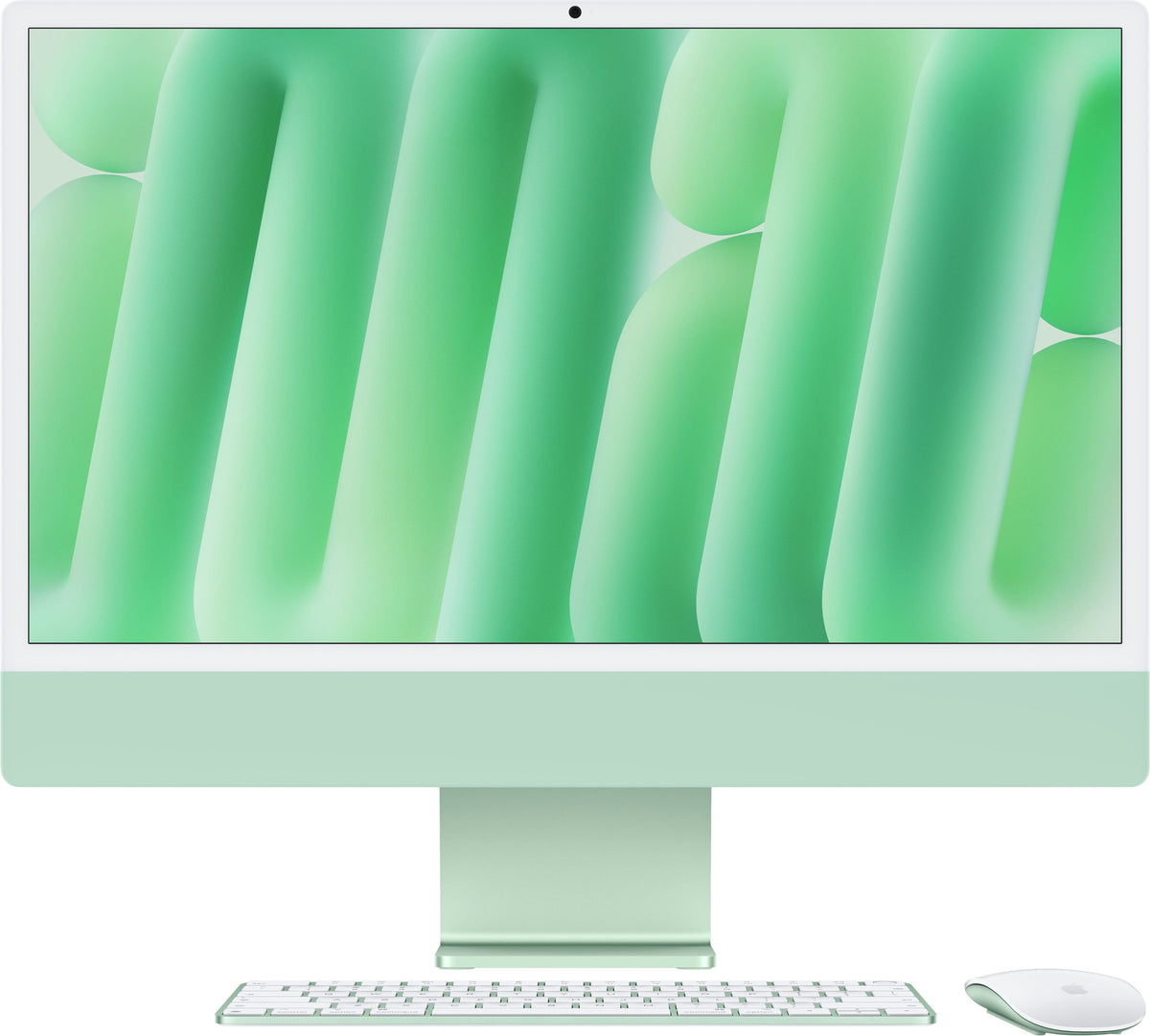 Apple - iMac 24-inch All-in-One - M6 chip - 12 Core CPU - 12 Core GPU - Standard Glass - 24GB Memory - 512GB SSD - Green