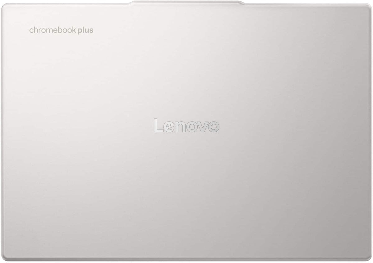 Lenovo - Chromebook Plus 14" OLED 2K Touchscreen Laptop with Gemini - MediaTek Kompanio Ultra 910 - 16GB Memory - 256GB UFS - Seashell