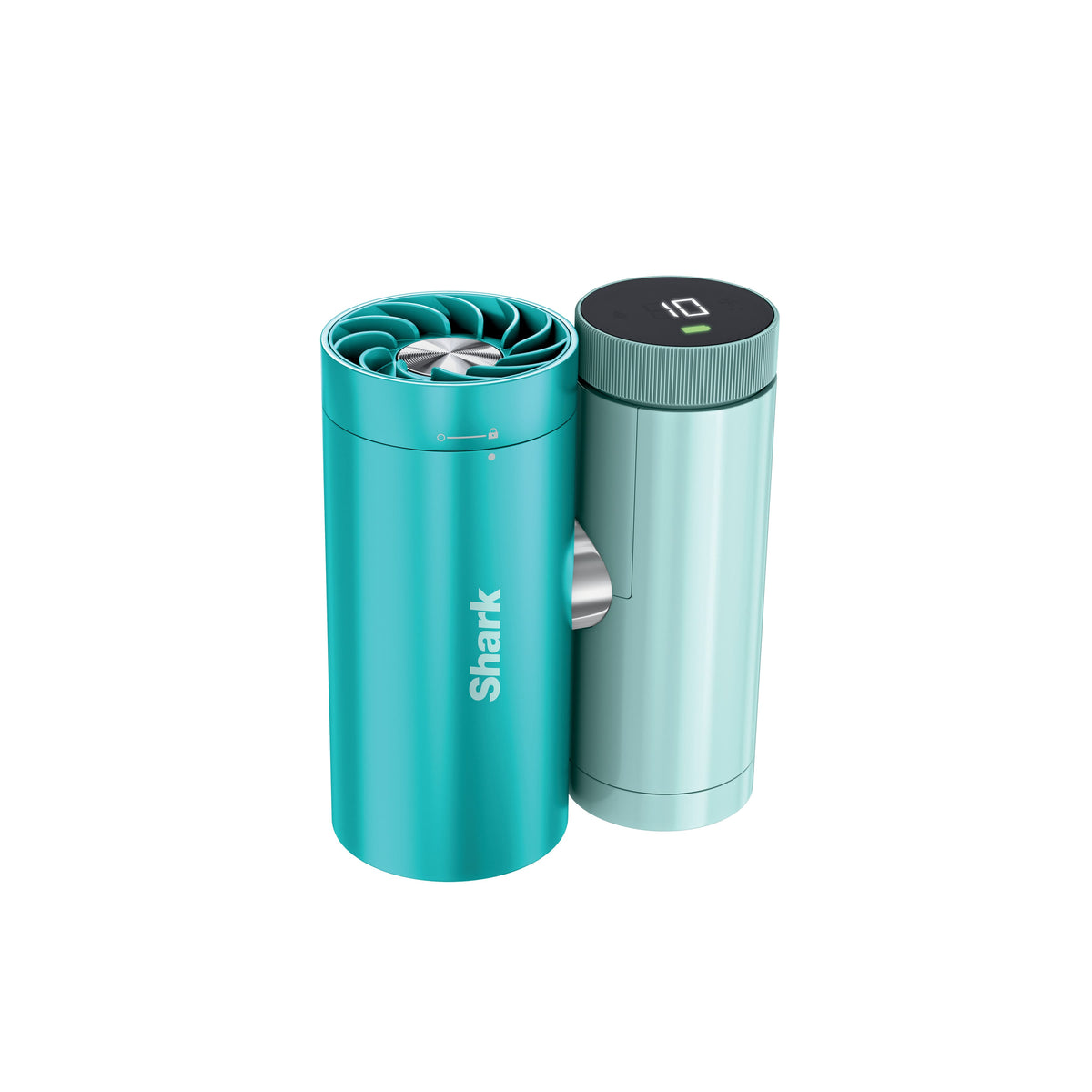 Shark - ChillPill 3-in-1 Personal Cooling System with Fan, InstaChill Cooling Plate & Dry-Touch Mist - Glacier