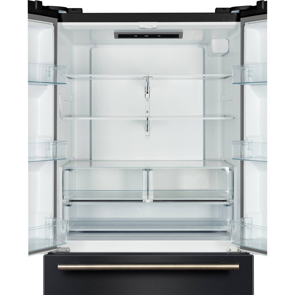 Forno Appliances - Rivello 27.4 Cu. Ft. French Door Refrigerator with Internal Water Dispenser - Black