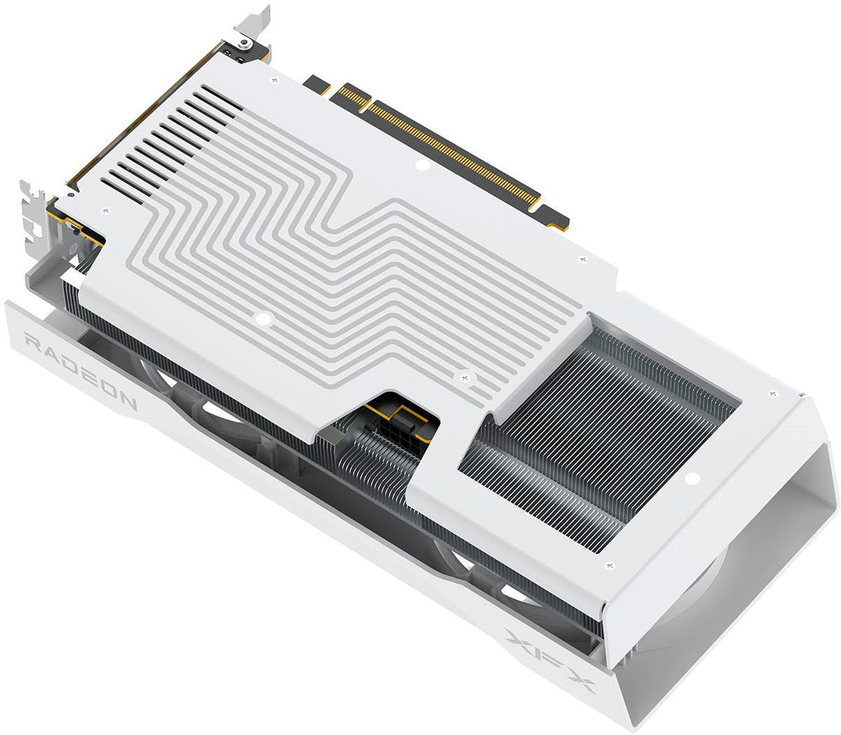 XFX - Swift AMD Radeon RX 9060XT OC Gaming Edition 8GB GDDR6 PCI Express 5.0 Gaming Graphics Card - White