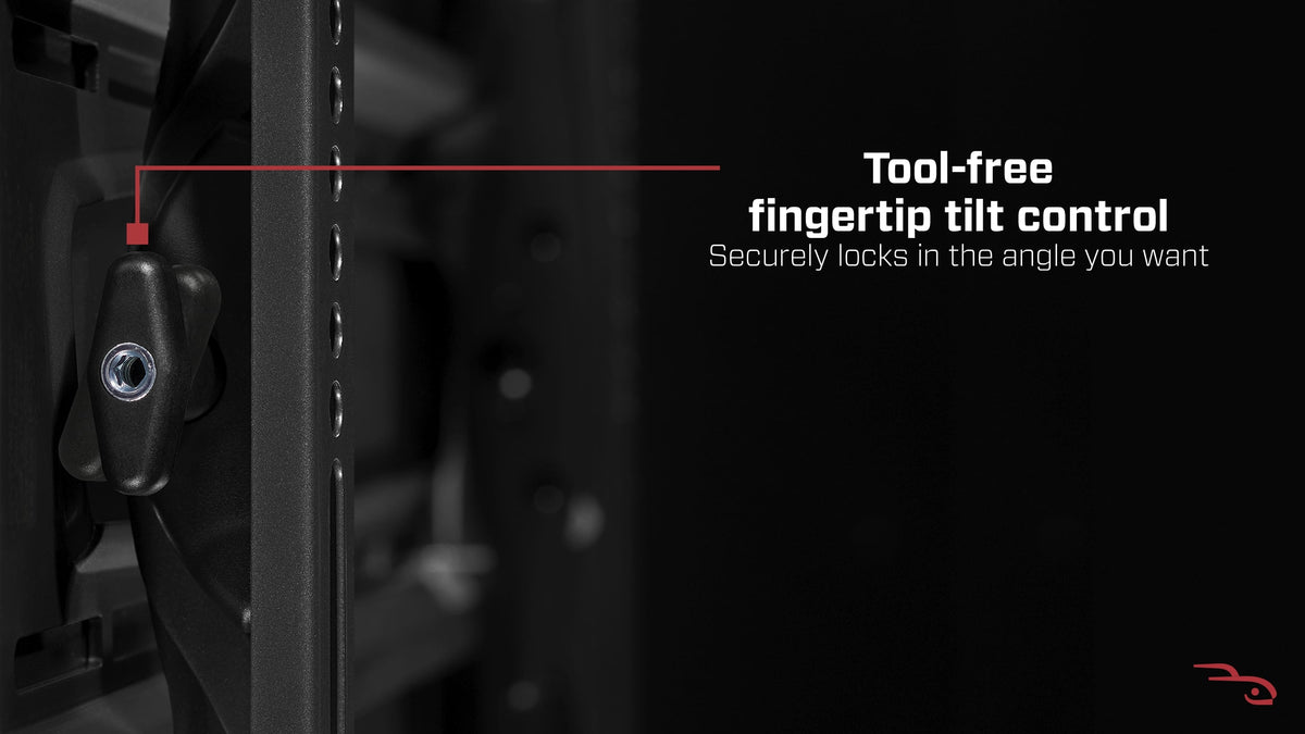 Rocketfish™ - Tilting TV Wall Mount for Most 32"-90" TVs - Black