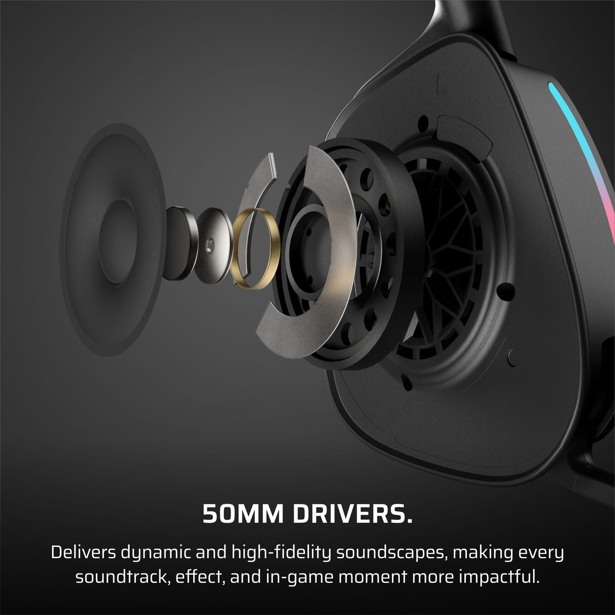 CORSAIR - VOID v2 Wireless Gaming Headset for PC, PS5, PS4, Nintendo Switch, and Mobile - Carbon