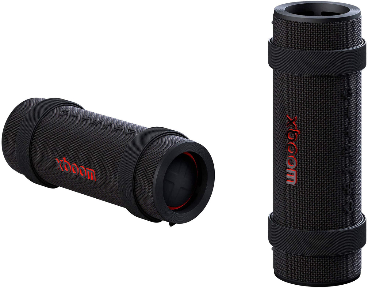 LG - xboom Grab Portable Bluetooth Speaker - Black